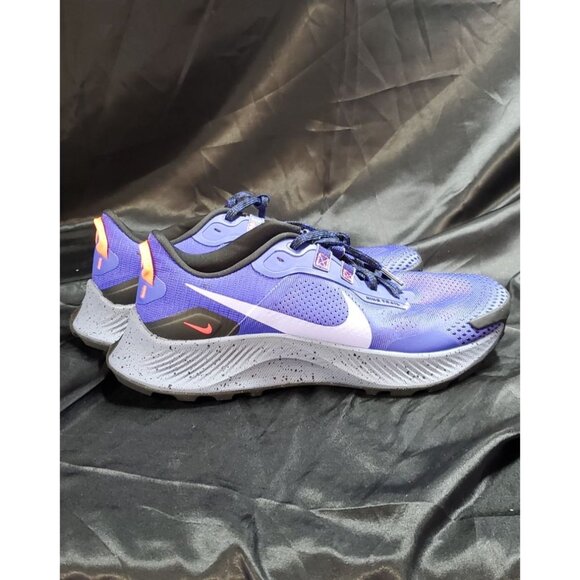 NEW Nike Womens Pegasus Trail 3 Running Shoe (Lapis/Light Thistle) Size 10 - Picture 4 of 16